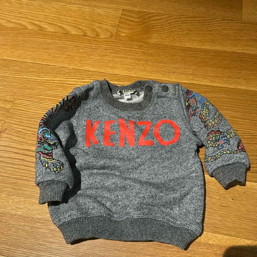 Kenzo Kids Baby sweatshirt lion dragon 6 months